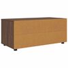 vidaXL Meuble TV Ch&ecirc;ne brun 100 x 48 x 43 cm Bois d'ing&eacute;nierie