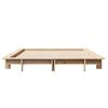 vidaXL Cadre de lit sans matelas 140x200 cm bois massif de pin