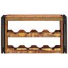 vidaXL &Eacute;tag&egrave;re &agrave; vin Marron 100 x 45 x 33 cm Bois r&eacute;cup&eacute;r&eacute; massif