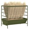 vidaXL Nourrisseur pour Animaux Vert olive 100 x 60 x 90 cm