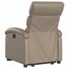 vidaXL Fauteuil inclinable Cappuccino Similicuir