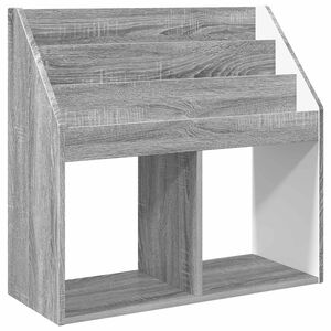 vidaXL Biblioth&egrave;que pour enfants Gris Sonoma 72,5 x 29,5 x 69 cm