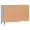 vidaXL Buffet sonoma gris 103,5x35x70 cm bois d'ing&eacute;nierie