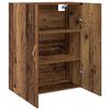 vidaXL Armoire Murale 2 pcs Bois ancien 69,5 x 34 x 90 cm