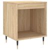vidaXL Tables de chevet 2 pcs chêne sonoma 40x35x50 cm bois ingénierie