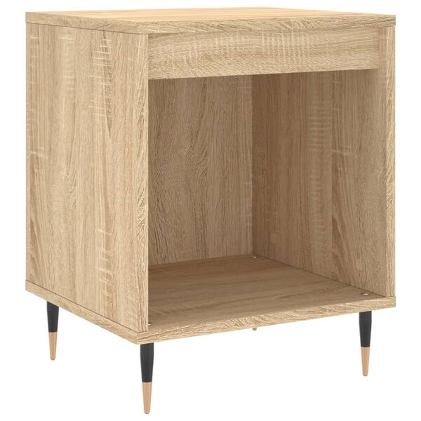 vidaXL Tables de chevet 2 pcs chêne sonoma 40x35x50 cm bois ingénierie