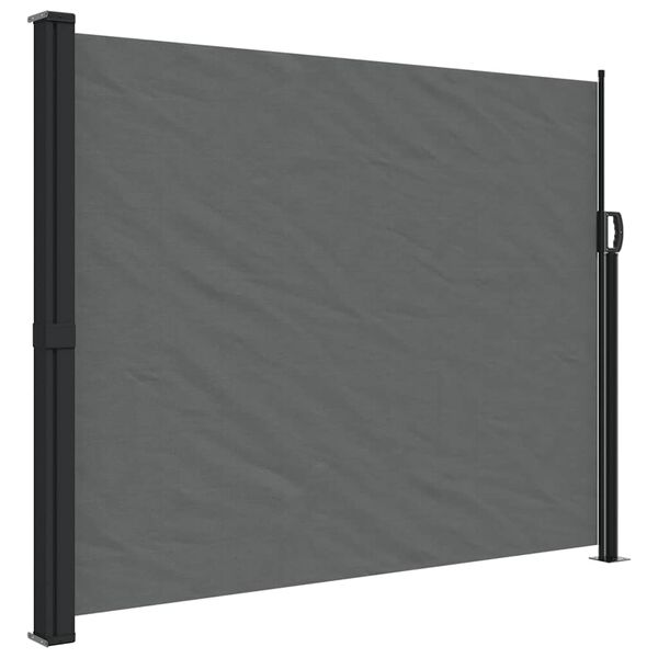 vidaXL Store lat&eacute;ral r&eacute;tractable Anthracite 160 x 300 cm