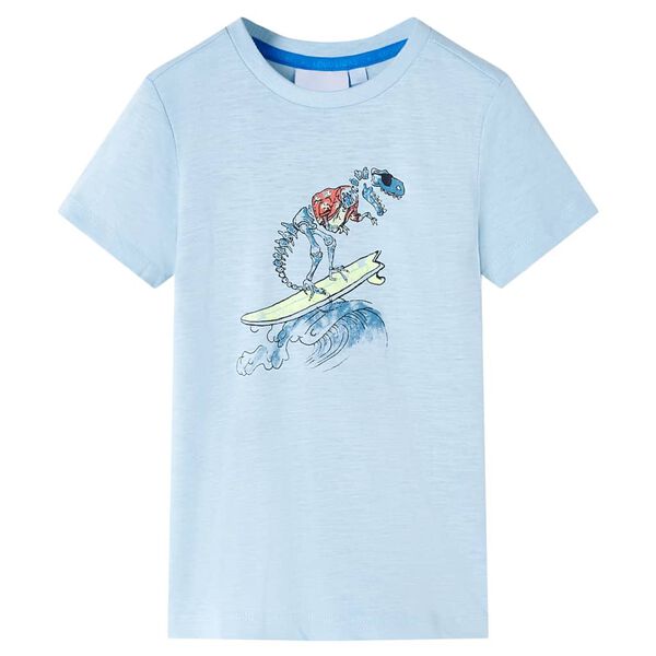 T-shirt pour enfants bleu clair 140