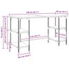 vidaXL Bureau Bois Ancien 140 x 50 x 75 cm Bois d'ing&eacute;nierie