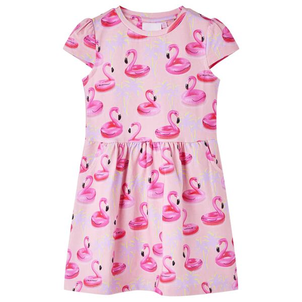 Robe pour enfants rose clair 116