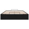 vidaXL Cadre de lit ottoman sans matelas noir 120x190 cm velours
