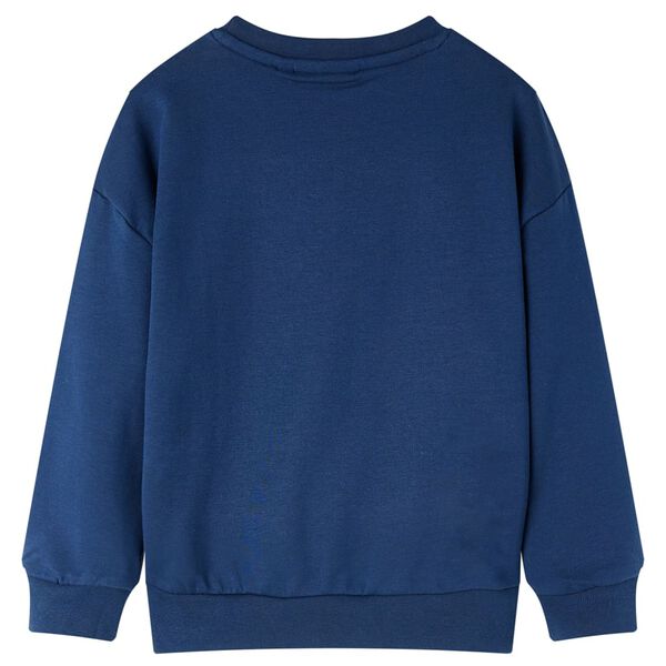 Sweatshirt pour enfants bleu marine 116