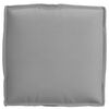 vidaXL Coussin 2 pcs Gris 40 x 40 x 8 cm Tissu Oxford