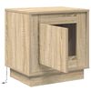 vidaXL Cabinet de chevet Ch&ecirc;ne Sonoma 44 x 34,5 x 45 cm