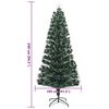 vidaXL Sapin de No&euml;l artificiel avec 300 LED Vert 240 cm PVC
