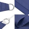 vidaXL Voile de parasol tissu oxford rectangulaire 4x5 m bleu