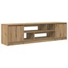 vidaXL Meuble TV ch&ecirc;ne artisanal 188,5x41x50 cm bois d'ing&eacute;nierie