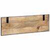 vidaXL Porte-manteaux 2 pcs 80x8x25 cm bois de manguier massif brut