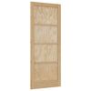vidaXL Porte int&eacute;rieure Naturel 86 x 211 cm Contreplaqu&eacute;
