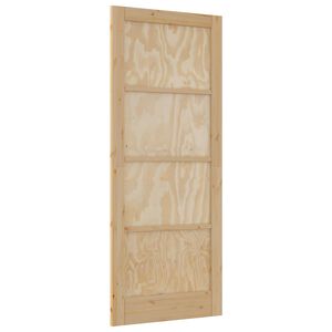 vidaXL Porte int&eacute;rieure Naturel 86 x 211 cm Contreplaqu&eacute;