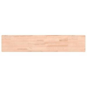 vidaXL &Eacute;tag&egrave;re murale 100x20x4 cm bois massif de h&ecirc;tre
