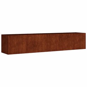 vidaXL Lit sur&eacute;lev&eacute; de jardin 200x40x40 cm acier corten