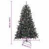 vidaXL Sapin de No&euml;l artificiel Vert 180 cm PVC, plastique et acier