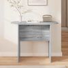 vidaXL Table console Gris Sonoma 93 x 40 x 75 cm Bois d'ing&eacute;nierie