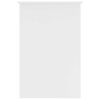 vidaXL Bureau Blanc 100 x 50 x 76 cm Bois d'ing&eacute;nierie