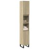 vidaXL Armoire salle de bain chêne sonoma 30x30x190 cm