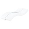vidaXL Matelas en mousse pour enfants blanc 80x160 cm duret&eacute; H2 H3