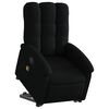 vidaXL Fauteuil de massage inclinable Noir Tissu