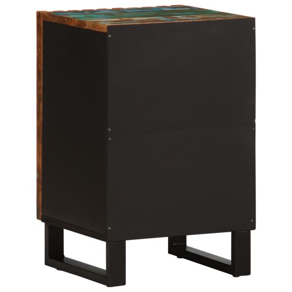 vidaXL Armoire de salle de bain 38x34x58 cm bois massif d'acacia