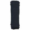 vidaXL Corde de bateau 12 mm 15 m Bleu royal Polyester