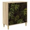 vidaXL Buffet ELBURG Sonoma 69 x 33 x 75 cm Bois d'ing&eacute;nierie