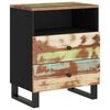 vidaXL Table de chevet 50x33x62cm Bois de r&eacute;cup&eacute;ration et d'ing&eacute;nierie