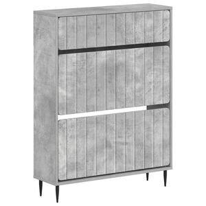 vidaXL Cabinet &agrave; chaussures ZWOLLE 78 x 24 x 103 cm Bois d'ing&eacute;nierie