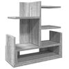 vidaXL Organisateur de bureau sonoma gris 49x20x52,5 cm