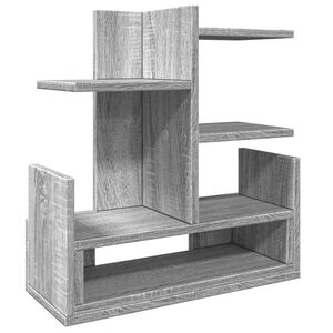 vidaXL Organisateur de bureau sonoma gris 49x20x52,5 cm