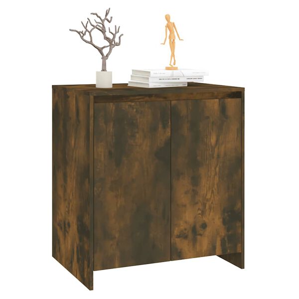vidaXL Buffet Ch&ecirc;ne fum&eacute; 70x41x75 cm Bois d'ing&eacute;nierie