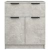 vidaXL Buffet Gris béton 60x30x70 cm Bois d'ingénierie