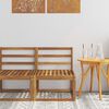 vidaXL Sofa de milieu ext&eacute;rieur Bois d'Acacia Massif Naturel