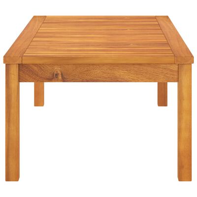 vidaXL Table basse 100x50x33 cm bois d'acacia massif