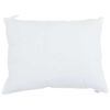 vidaXL Oreiller avec oreiller 2 pcs Blanc 50 x 70 cm Coton