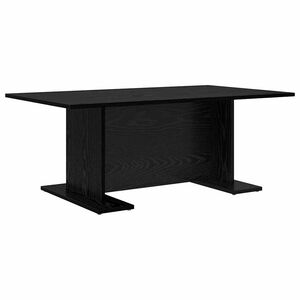 vidaXL Table basse Ch&ecirc;ne noir 103,5 x 60 x 40 cm Bois d'ing&eacute;nierie