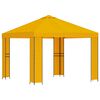 vidaXL Pavillon 3 x 3 m Jaune Polyester et Acier 190
