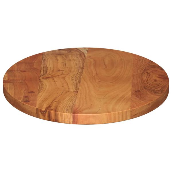 vidaXL Dessus de table 100x40x3,8 cm ovale bois massif d'acacia
