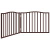 vidaXL Barri&egrave;re pour chien pliable 2 panneaux 160 cm bois de peuplier