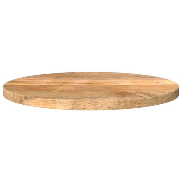 vidaXL Dessus de table &Oslash; 60x3,8 cm rond bois de manguier massif