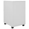 vidaXL Classeur mobile Gris clair 39x45x67 cm Acier